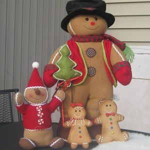🎁 GORGEOUS GINGERBREAD FAMILY